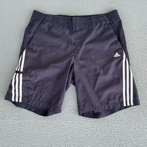 Adidas Shorts Men's XL Athleisure Security Pocket Media Pocket Retro 3 Stripe